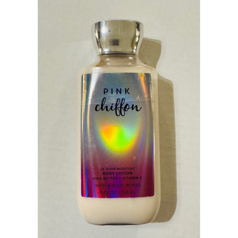 Bath Body Works Pink Chiffon 24 Hour Moisture Body Lotion 8 Fl Oz SEALED